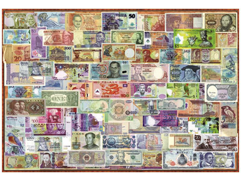  «Пазл Educa Банкноты 1000 элементов (EDU-17659)», бренда Educa - фото №2 - миниатюра