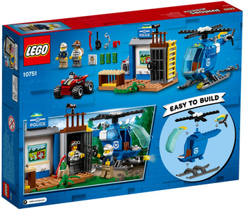  «Конструктор LEGO Juniors Преследование горной полиции 115 деталей (10751)», бренда LEGO - фото №4 - миниатюра