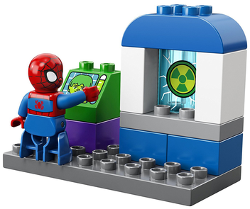  «Конструктор LEGO DUPLO Super Heroes Marvel Приключения Человека-паука и Халка 38 деталей (10876)», бренда LEGO - фото №3 - миниатюра