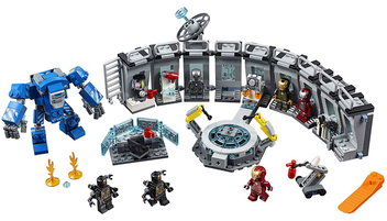  «Конструктор LEGO Super Heroes Marvel Лабораторія Залізної Людини 524 деталі (76125)», бренду LEGO - фото №3 - мініатюра