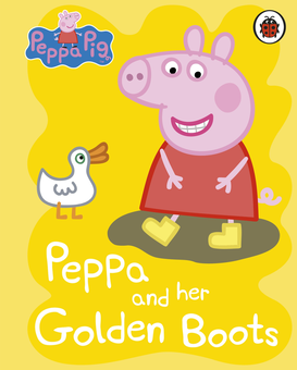 Бумажная книга «Peppa and her Golden Boots» - фото №1 - миниатюра