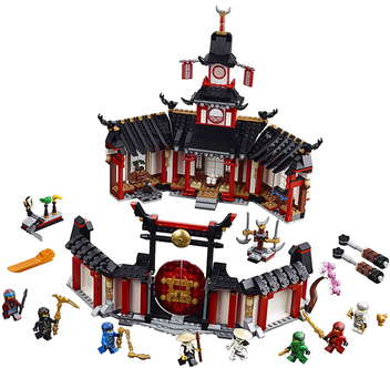  «Конструктор LEGO Ninjago Замок проклятого императора 1218 деталей (70678)», бренда LEGO - фото №2 - миниатюра