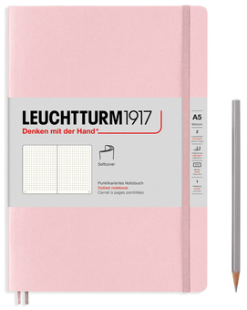  «Блокнот Leuchtturm1917 Muted Colours Точка Розовый (361567) », бренда Leuchtturm1917 - фото №1 - миниатюра