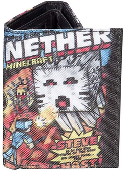  «Кошелек JINX Minecraft Tales from the Nether (JINX-7758)», бренда JINX - фото №1 - миниатюра