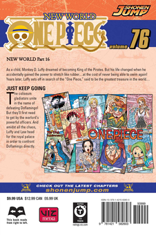Паперова книга «One Piece. Volume 76», автор Еїтіро Ода - фото №2 - мініатюра