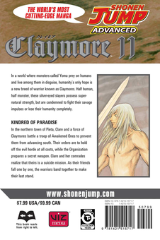 Паперова книга «Claymore. Volume 11», автор Норіхіро Ягі - фото №2 - мініатюра