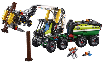  «Конструктор LEGO Technic Лісозаготівельна машина 1003 деталі (42080)», бренду LEGO - фото №3 - мініатюра