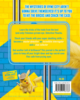 Бумажная книга «Pokemon: Detective Pikachu Movie Journal», автор Чарли Уилсон - фото №2 - миниатюра