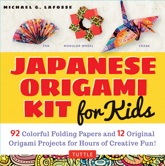 Бумажная книга «Japanese Origami Kit for Kids», автор Майкл Г. Лафосс - фото №1 - миниатюра