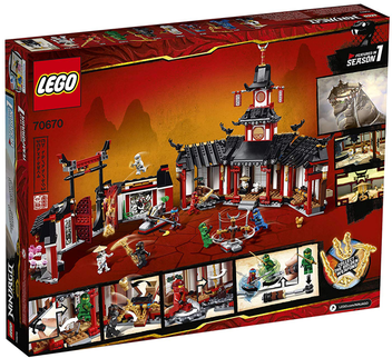  «Конструктор LEGO Ninjago Замок проклятого императора 1218 деталей (70678)», бренда LEGO - фото №3 - миниатюра