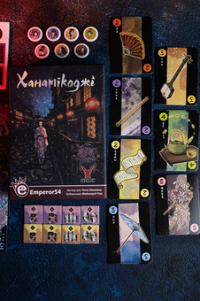 «Настільна гра Geekach Ханамікоджі (Hanamikoji) (GKCH080HN)», бренда Geekach Games - фото №7 - миниатюра