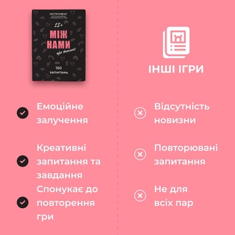  «Настільна гра Memo Games Між нами: Про таємне (18+)», бренда Memo Games - фото №7 - миниатюра