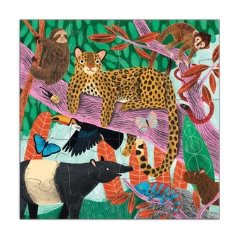 «Пазл Mudpuppy Safari & Jungle Magnetic Puzzle», бренда Mudpuppy - фото №7 - миниатюра