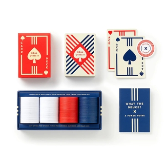  «Настільна гра Galison Raise The Stakes Poker Game Set (Набір)», бренда Galison - фото №7 - миниатюра