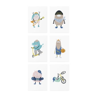 «Временные тату TATTon.me Monsters set», бренда TATTon.me - фото №4 - миниатюра