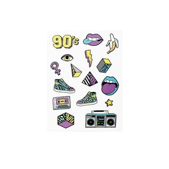 «Временные тату TATTon.me 90s Boom mix», бренда TATTon.me - фото №4 - миниатюра