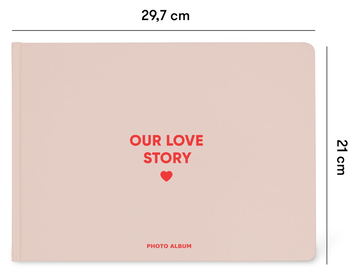 «Фотоальбом Orner A4 Our Love Story (orner-1439)», бренда Orner - фото №2 - миниатюра