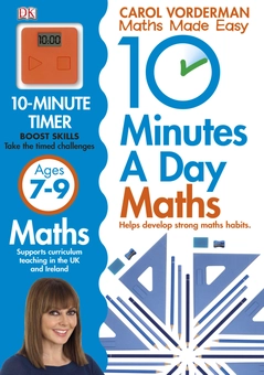 Бумажная книга «10 Minutes a Day Maths Ages 7-9 Key Stage 2», автор Кэрол Вордерман - фото №1 - миниатюра