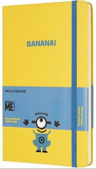 «Блокнот Moleskine Minions желтый (LEMI01QP060M10)», бренда Moleskine - фото №1 - миниатюра
