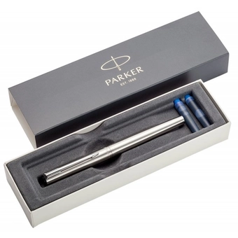 «Перьевая ручка Parker Jotter 17 SS CT FP M (16 112)», бренда Parker - фото №5 - миниатюра