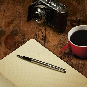 «Перьевая ручка Parker Jotter 17 SS CT FP M (16 112)», бренда Parker - фото №8 - миниатюра