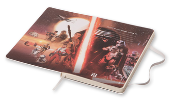  «Записная книжка Moleskine Star Wars VII средняя в линию белая (LESW7AQP060)», бренда Moleskine - фото №3 - миниатюра