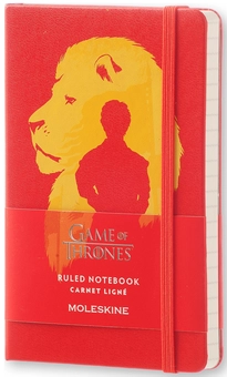  «Блокнот Moleskine Game of Thrones карманный линейка красный (LEGTMM710)», бренда Moleskine - фото №1 - миниатюра