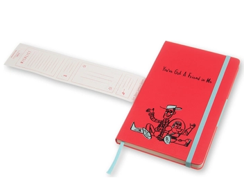  «Блокнот Moleskine Toy Story средний линейка красный (LETSQP060)», бренда Moleskine - фото №5 - миниатюра