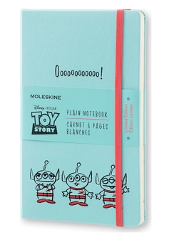  «Блокнот Moleskine Toy Story средний нелинованный голубой (LETSQP062)», бренда Moleskine - фото №2 - миниатюра