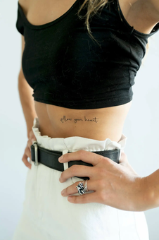 «Тимчасове тату Tattooshka FREEDOM LOVE (LB-100)», бренда Tattooshka - фото №7 - миниатюра
