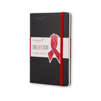  «Блокнот Moleskine Red середній чорний (QP060RED02)», бренду Moleskine - фото №2 - мініатюра