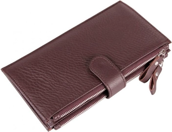 «Портмоне шкіряне коричневе Tiding Bag (8057C)», бренду Tiding Bag - фото №1 - мініатюра
