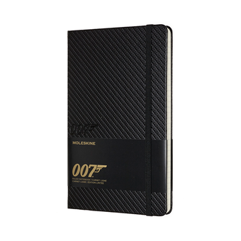  «Записная книга Moleskine James Bond в линию карбон (LEJBQP060A)», бренда Moleskine - фото №2 - миниатюра