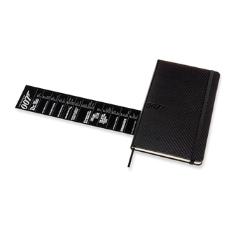  «Записная книга Moleskine James Bond в линию карбон (LEJBQP060A)», бренда Moleskine - фото №6 - миниатюра