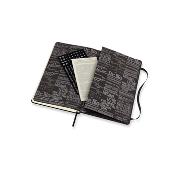  «Записная книга Moleskine James Bond в линию карбон (LEJBQP060A)», бренда Moleskine - фото №7 - миниатюра