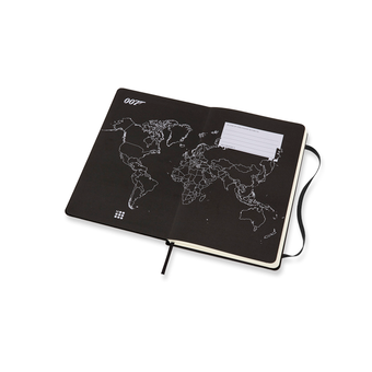  «Записная книга Moleskine James Bond в линию титры (LEJBQP060B)», бренда Moleskine - фото №4 - миниатюра