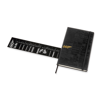  «Записная книга Moleskine James Bond в линию титры (LEJBQP060B)», бренда Moleskine - фото №6 - миниатюра