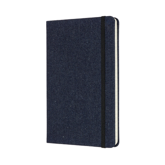  «Записная книга Moleskine Denim в линию берлинская лазурь (LCDNB1QP060)», бренда Moleskine - фото №3 - миниатюра