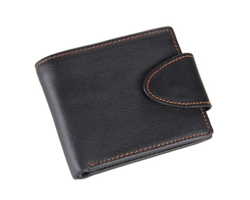 «Портмоне шкіряне чорне Tiding Bag (8060A)», бренду Tiding Bag - фото №2 - мініатюра