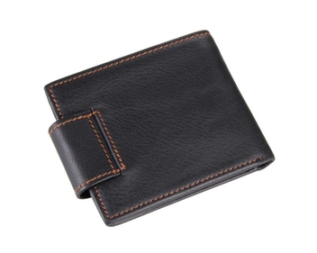 «Портмоне шкіряне чорне Tiding Bag (8060A)», бренду Tiding Bag - фото №3 - мініатюра