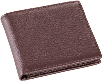 «Портмоне шкіряне коричневе Tiding Bag (8062C)», бренду Tiding Bag - фото №1 - мініатюра