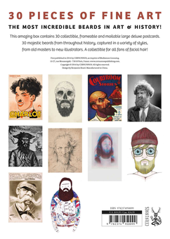 Бумажная книга «Beards Rock. 30 Deluxe Postcards» - фото №2 - миниатюра