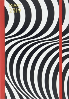 Бумажная книга «Lulu Guinness: A5 2019 Optical Stripe Diary» - фото №1 - миниатюра