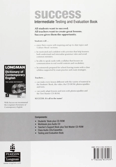 Бумажная книга «Success Intermediate. Test Book», автор Род Фрикер - фото №2 - миниатюра