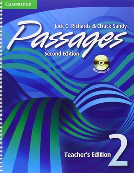 Бумажная книга «Passages Level 2. Teacher's Edition (+CD)», автор Джек С. Ричардс - фото №1 - миниатюра