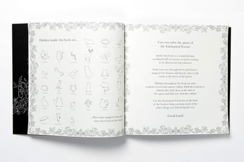 Бумажная книга «Enchanted Forest. An Inky Quest and Colouring Book», автор Джоанна Басфорд - фото №3 - миниатюра