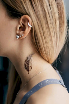  «Тимчасове тату Tattooshka Пера з птахами (L-15)», бренда Tattooshka - фото №5 - миниатюра