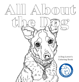 Паперова книга «All About the Dog. A Battersea Dogs & Cats Home Colouring Book» - фото №1 - мініатюра