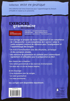 Бумажная книга «Exercices De Grammaire en Contexte - Niveau Intermédiaire» - фото №2 - миниатюра