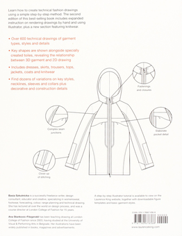 Паперова книга «Technical Drawing for Fashion», автор Бася Шкутніцка - фото №2 - мініатюра